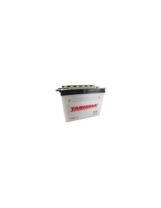 Batterie plomb tashima type yhd-12, 12v, 28a. L: 206, l: 133, h: 165mm, + à gauche pour motos, jet-ski. (livrée sans acide). - b