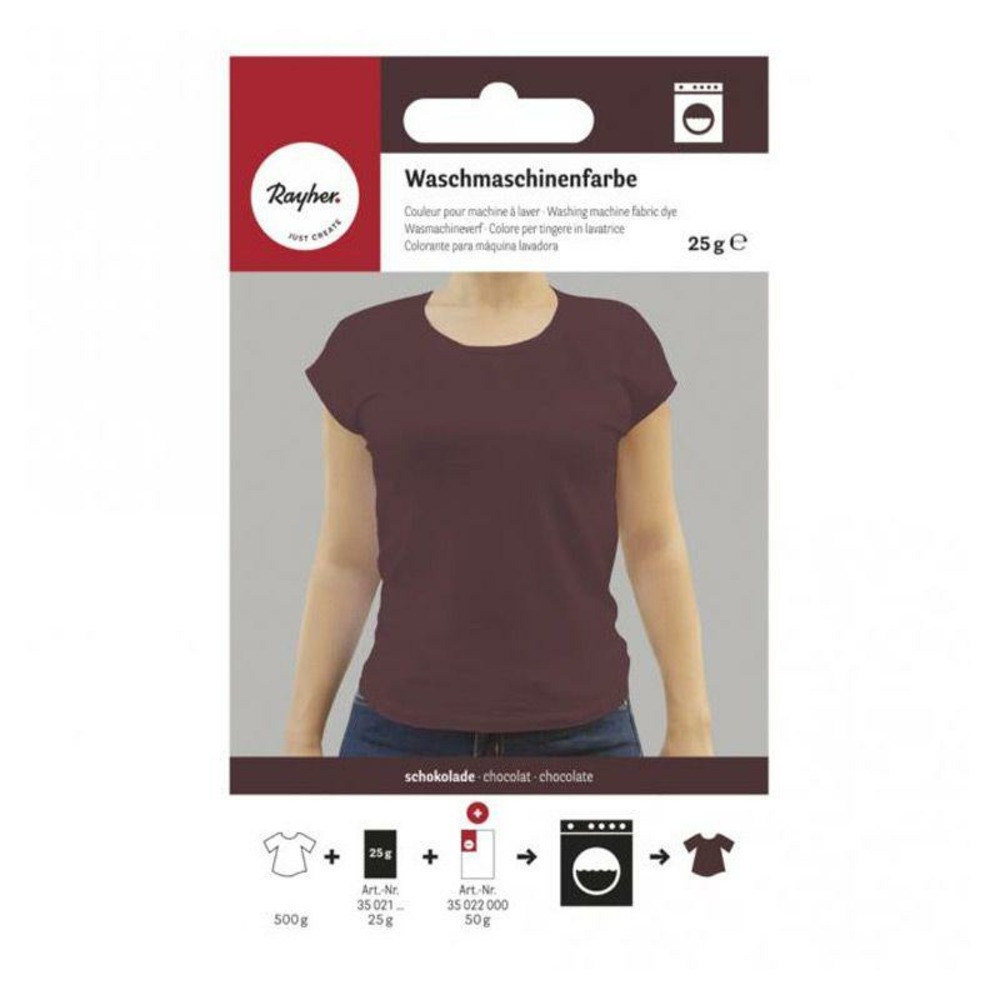 Colorant à textile pour machine à laver - marron chocolat