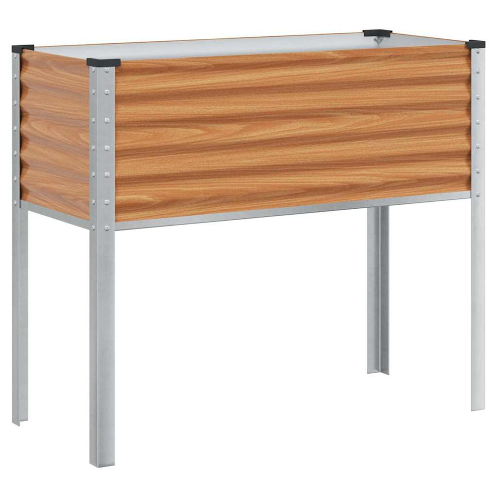 Cache-pot de jardin marron clair 100 x 45 x 90 cm