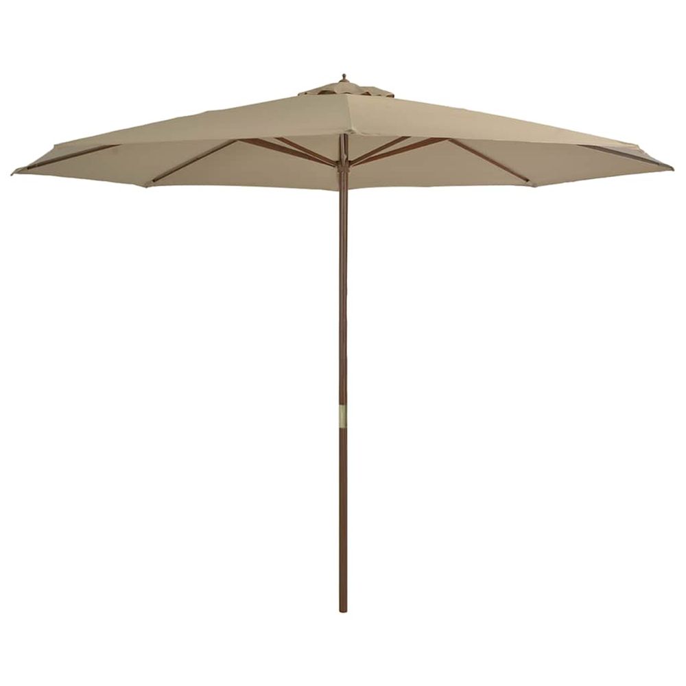 PARASOL AVEC MAT EN BOIS 350 4-(868036)