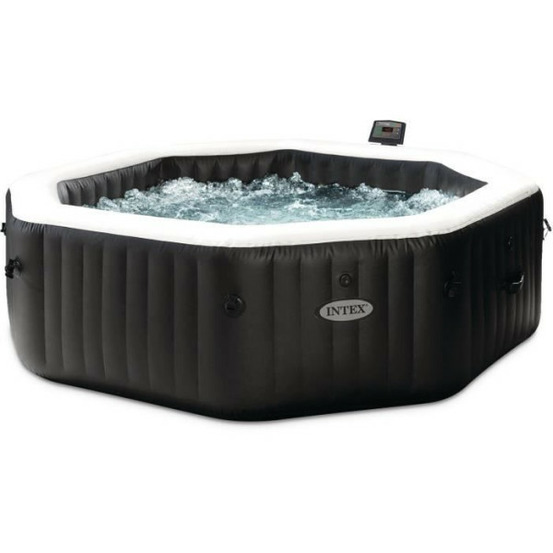 Spa - intex - purespa carbone - 6 places - 140 diffuseurs a bulles - 6 jets massants