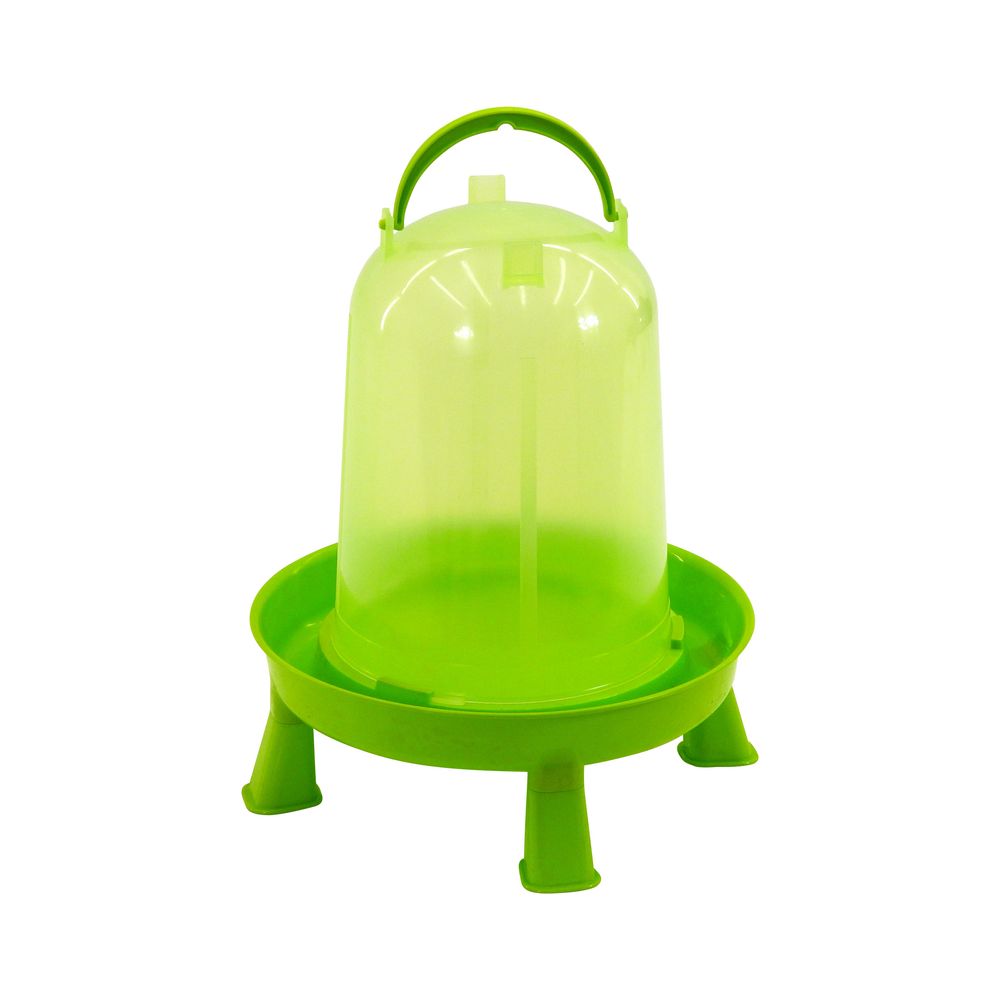 Abreuvoir plastique sur pieds poules, volailles 10 litres
