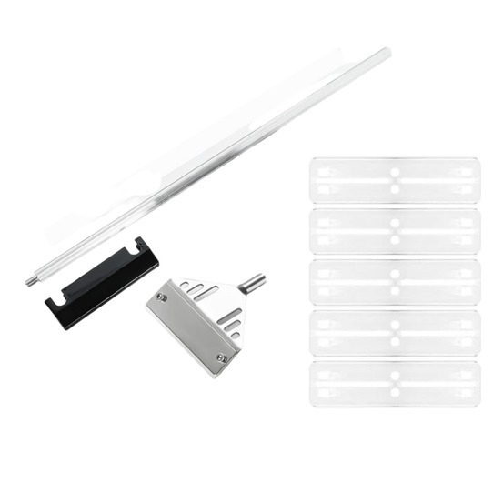 Grattoir algues 35 cm - lames inox et tige