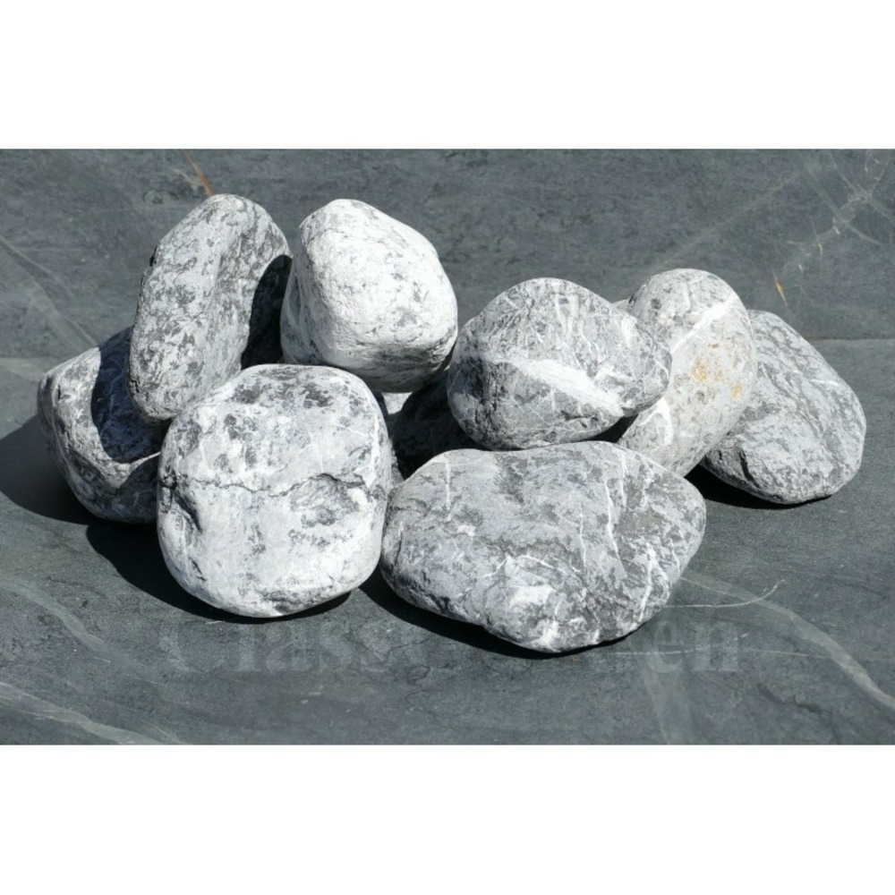 Gros galet noir electric 100-200 - pack 15 galet