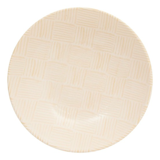 Assiette creuse laetitia d21cm creme