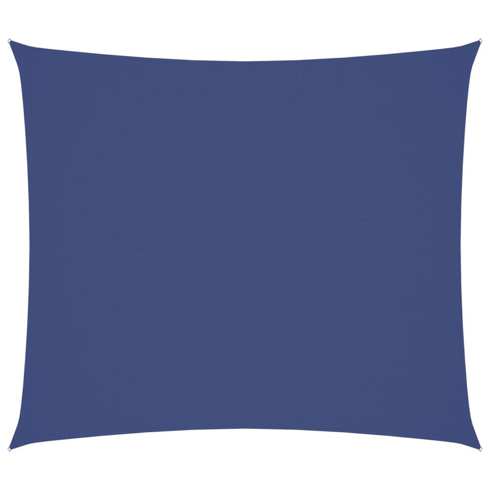 Voile de parasol tissu oxford rectangulaire 2,5x3 m bleu