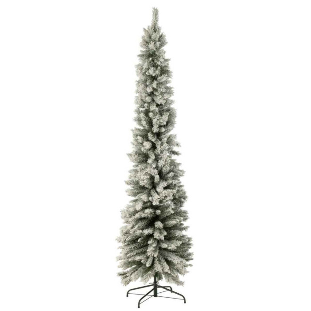 Sapin de noël enneigé christmas 240cm vert