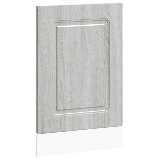 Panneau de lave-vaisselle kalmar sonoma gris 45x1,5x67 cm