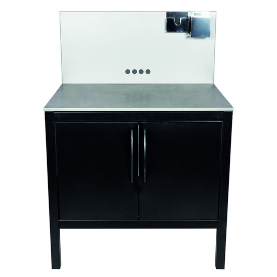 Module de rangement placard deux portes pour cuisine d'extérieur rivoli
