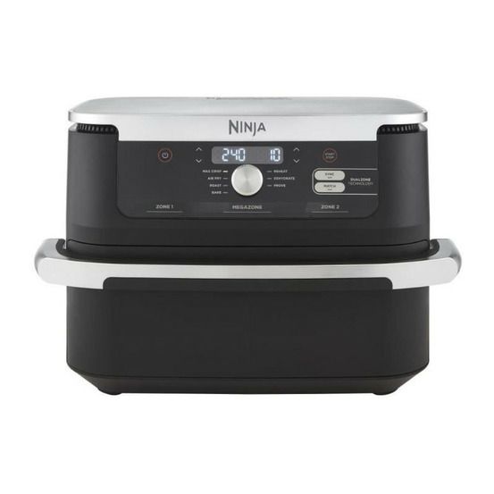 Friteuse sans huile - ninja - af500eu - foodi flex - 10,4 l - 32,7 x 49,6 x 31,6 cm - noir