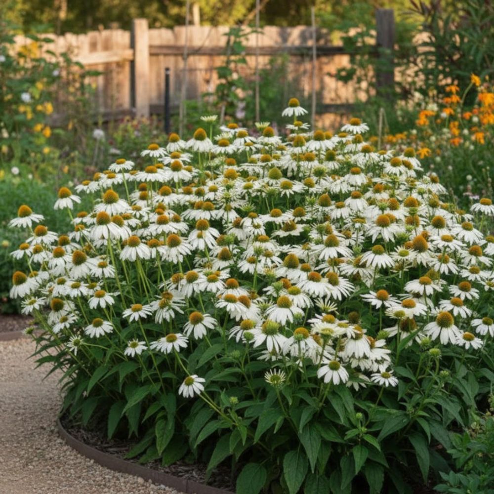 Échinacée purpurea feeling white lot de 9 godets