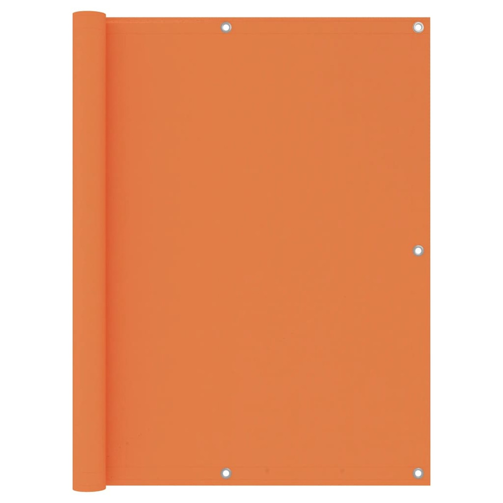 Écran de balcon orange 120x300 cm tissu oxford