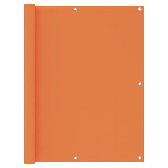 Écran de balcon orange 120x300 cm tissu oxford