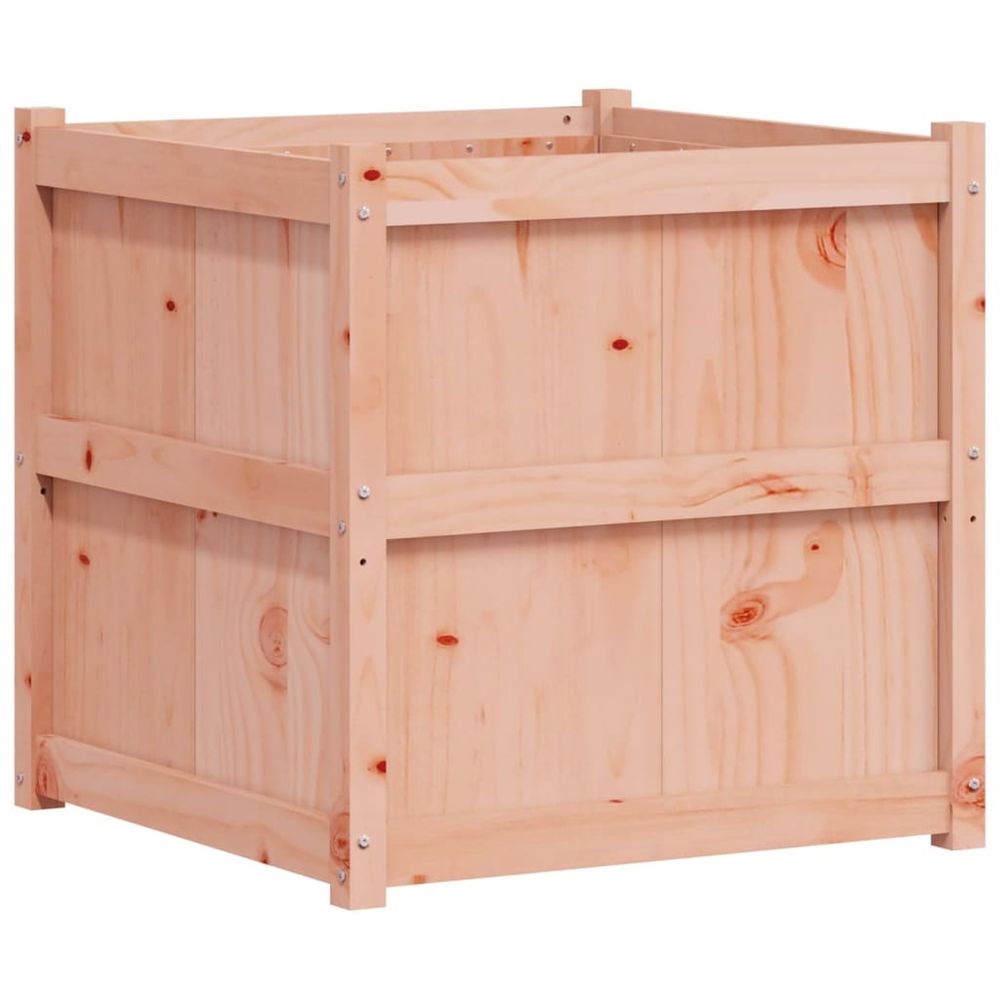 Jardinière d'extérieur 70x70x70 cm bois massif de douglas