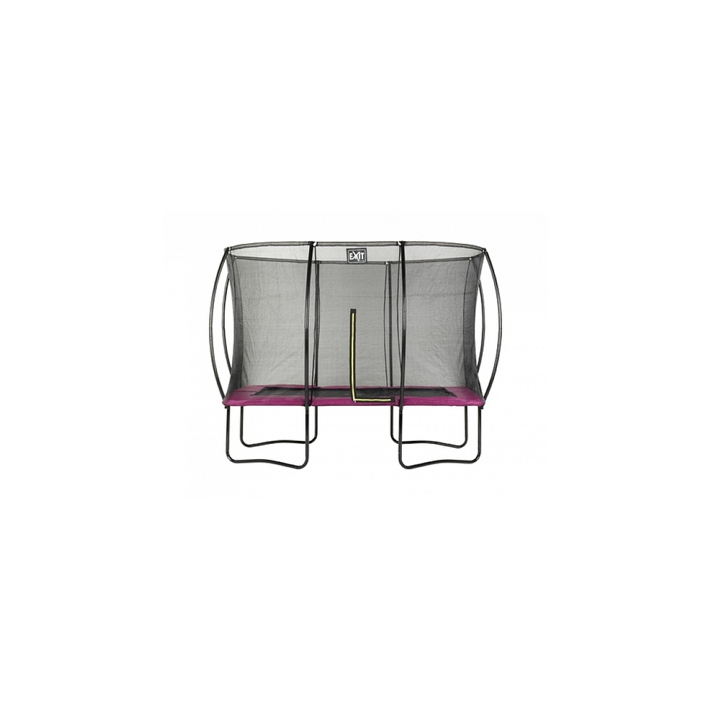 Trampoline silhouette rectangulaire 214x305 rose 7x10ft