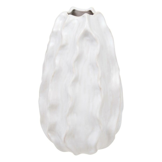 Vase sandri blanc h25cm