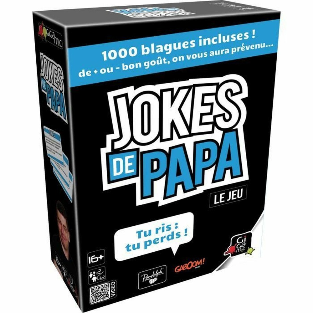 Jokes de papa - gigamic - jeu de cartes