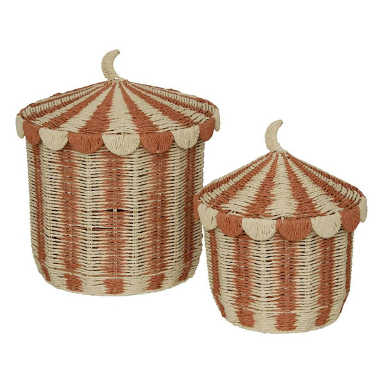 Lot de 2 paniers de rangement