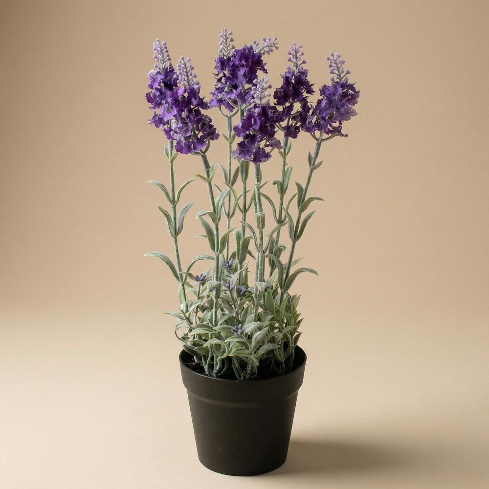 Lavande - violet plante - ø8cm - plante artificielle