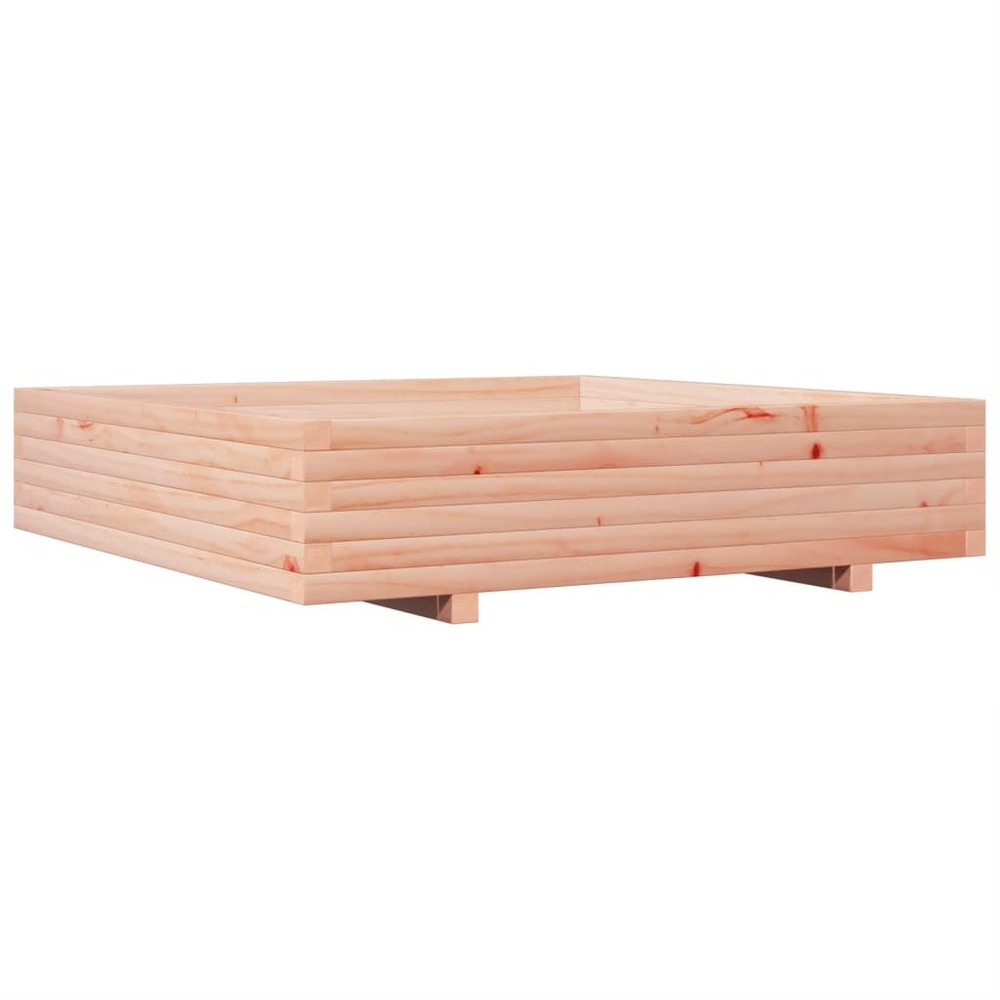 Jardinière 110x110x26,5 cm bois massif de douglas