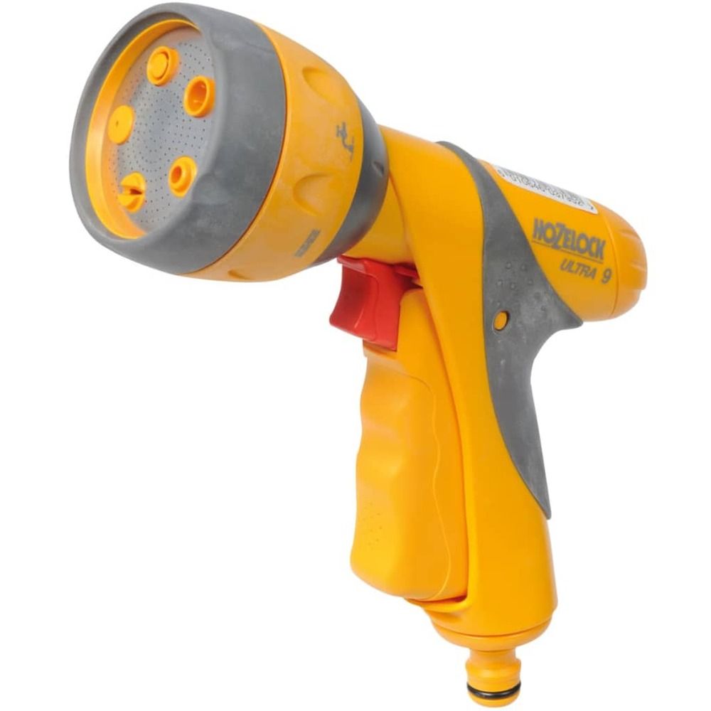 Pistolet multijets 6 jets gris et jaune