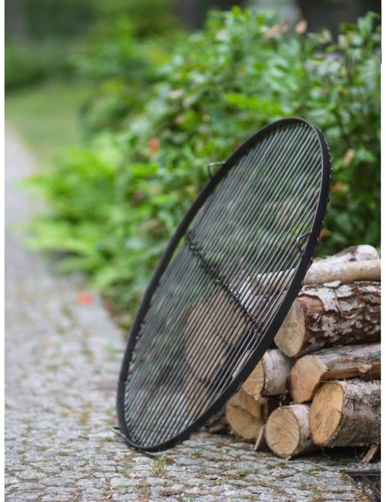 Grille à suspendre sur trépied 50 cm en acier