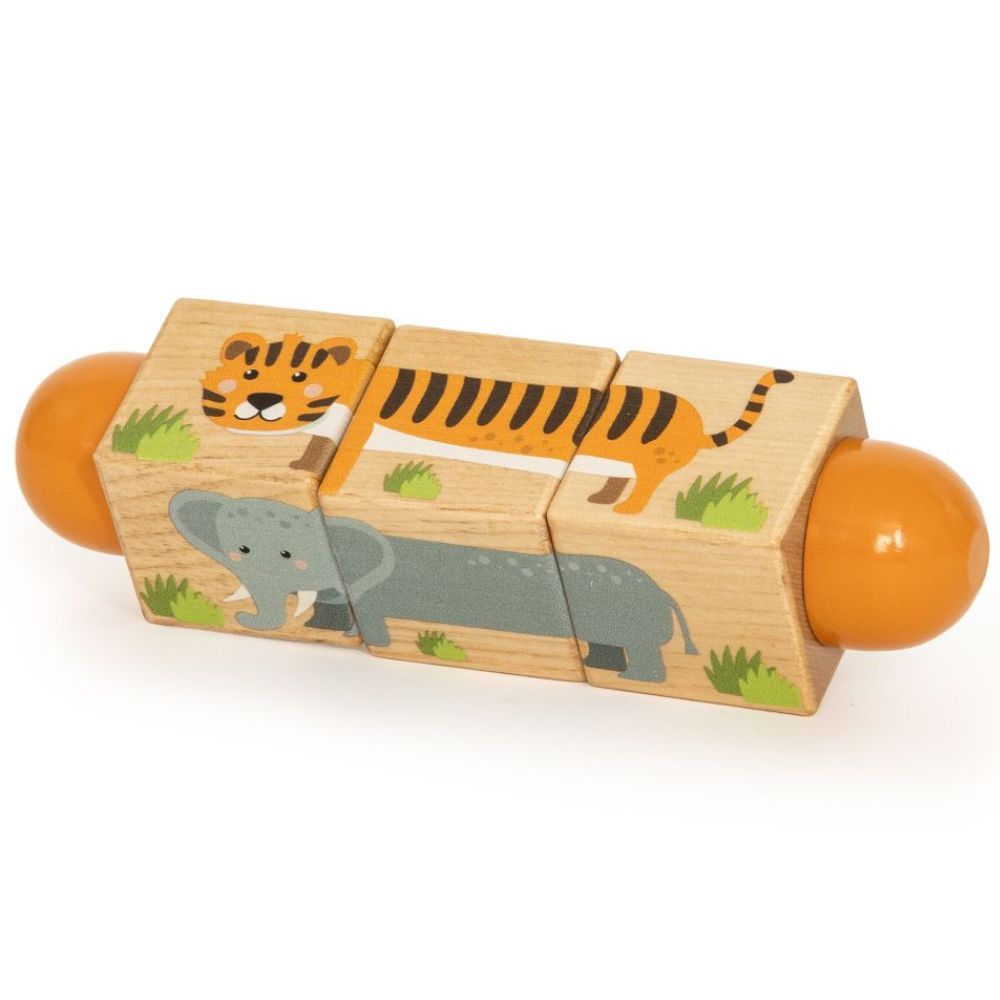 Blocs tournants safari en bois fsc 100%
