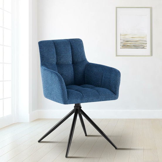 Chaise de salle à manger tissu jonah