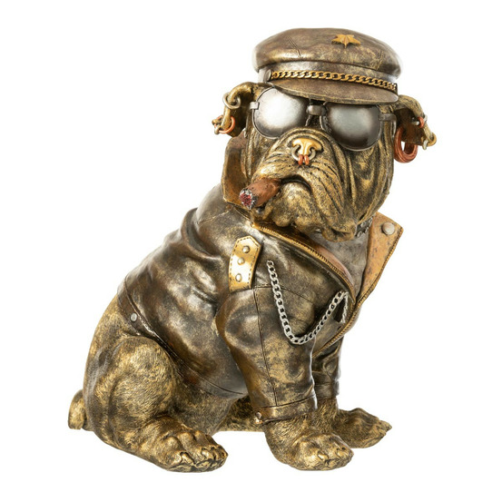 Statuette bulldog à cigarette
