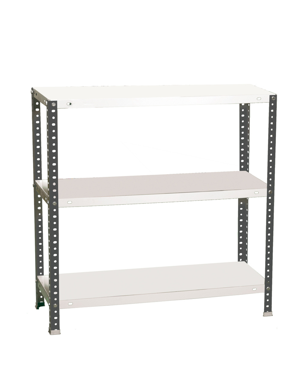 Etagère légère avec vis comfort plus 3/500 1000 antracite/blanc antracite/blanc 1000x1000x500 - simonrack