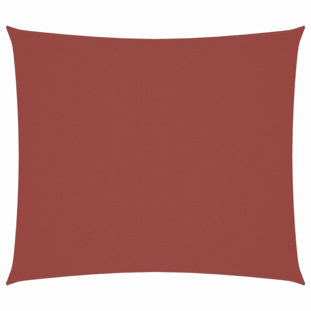 Voile de parasol tissu oxford rectangulaire 2x2,5 m terre cuite