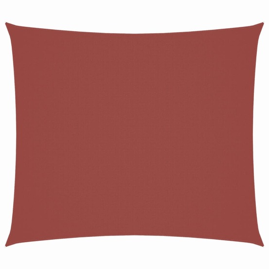 Voile de parasol tissu oxford rectangulaire 2x2,5 m terre cuite