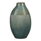 Mica decorations vase pedra - 29x24x46.5 cm - céramique - bleu