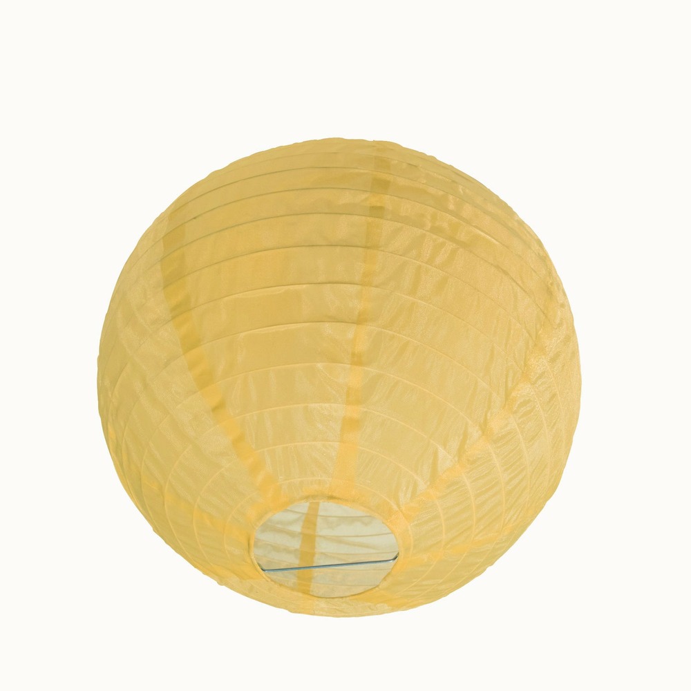 5 lampions en tissu résistant aux uv - intérieur extérieur