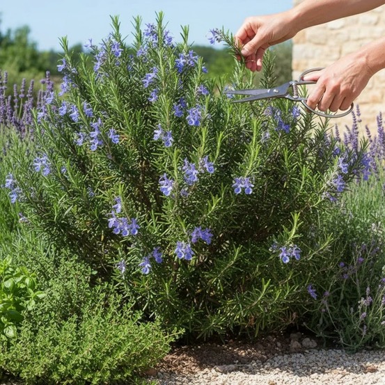 Romarin primley blue - sans traitement lot de 9 godets