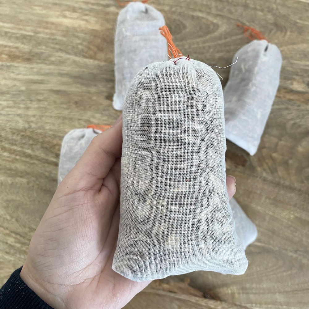 Lot de 5 sachets de cèdre rouge - antimite naturel