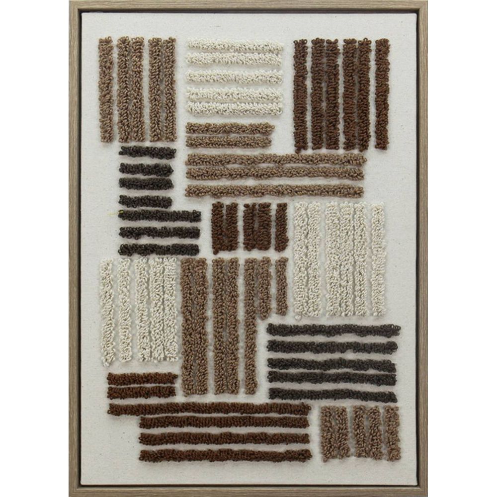 Toile 3d emir marron 50x70cm