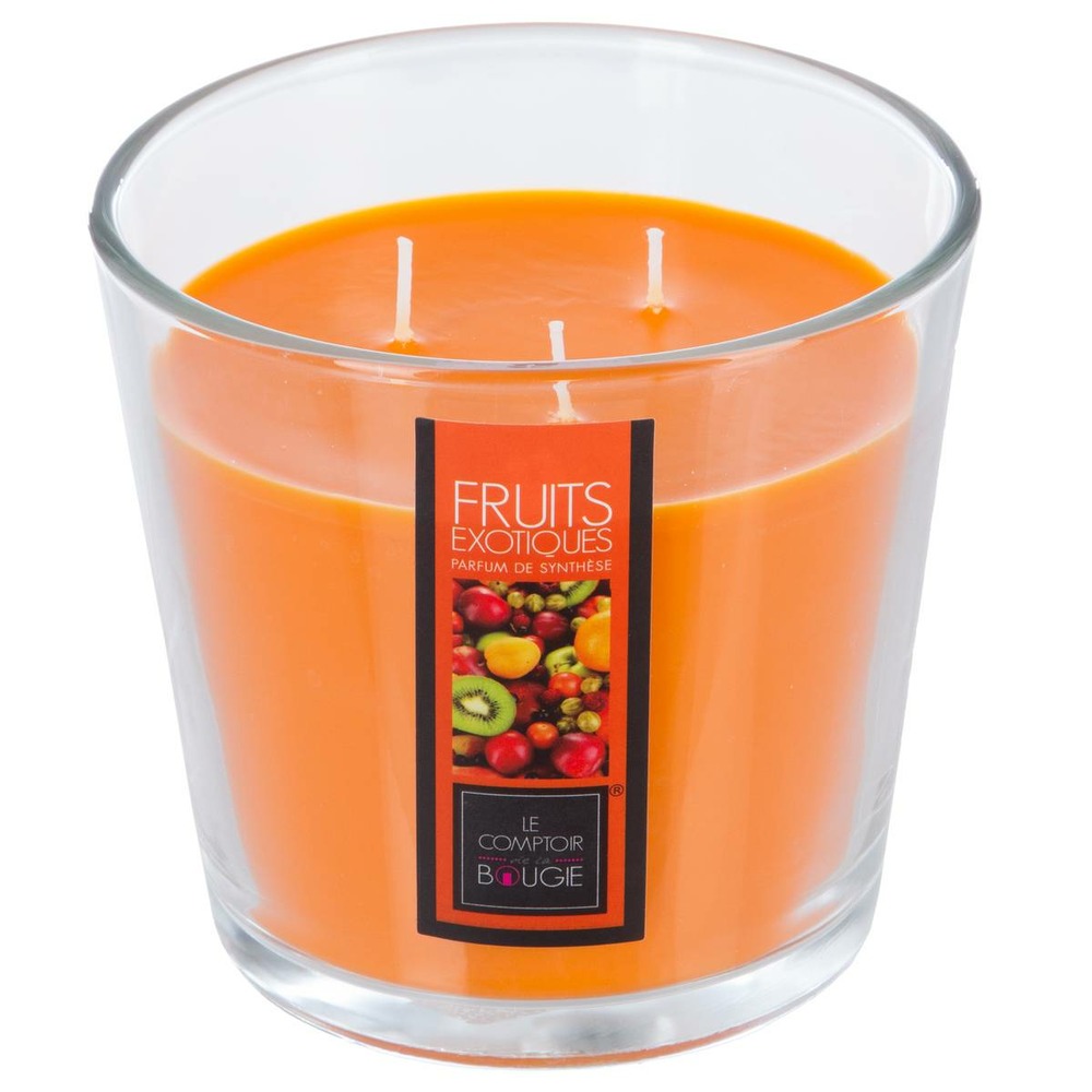 Bougie parfumée - fruits exotiques - 500g