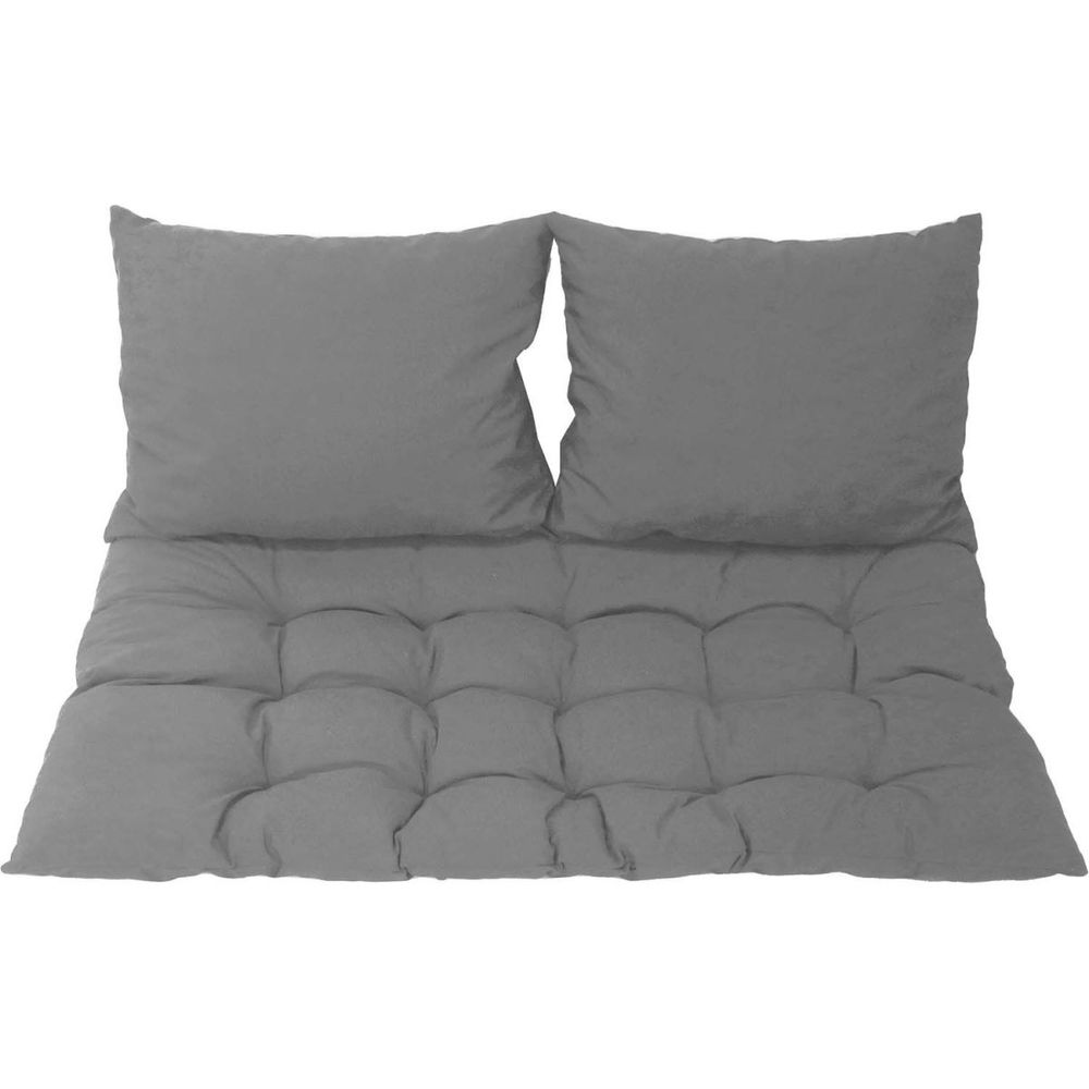 Kit matelas de palette et 2 coussins gary