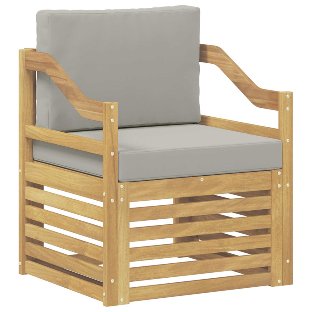 Canapé d’extérieur polyester blanc