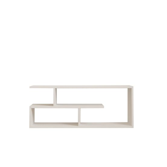 Meuble tv design en bois raphael - blanc