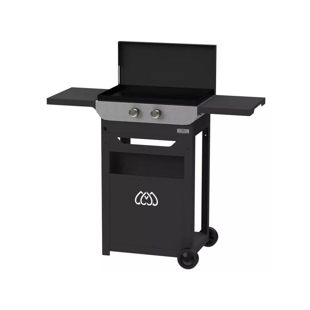 Plancha gaz original 260 duo sur chariot