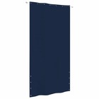 Écran de balcon brise pare vue protection confidentialité bleu 140 x 240 cm tissu oxford