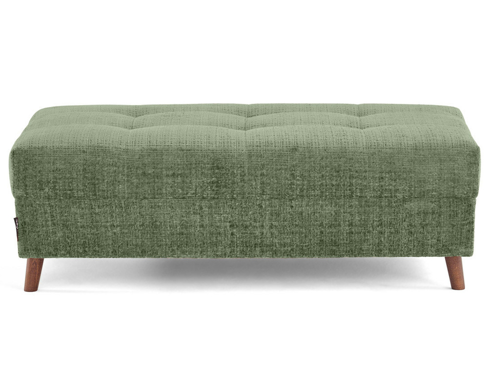 Rune - pouf en velours texturé