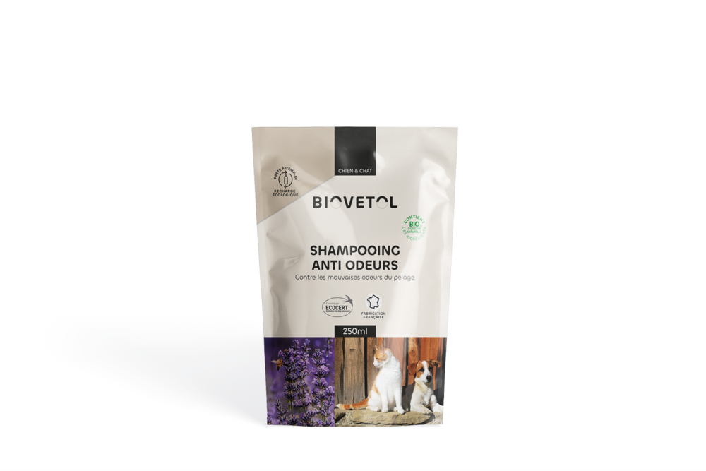 Shampoing anti-odeurs bio (recharge écologique) 250ml