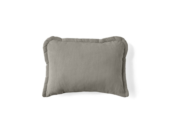 Albane - coussin - en velours côtelé - 38x52 cm