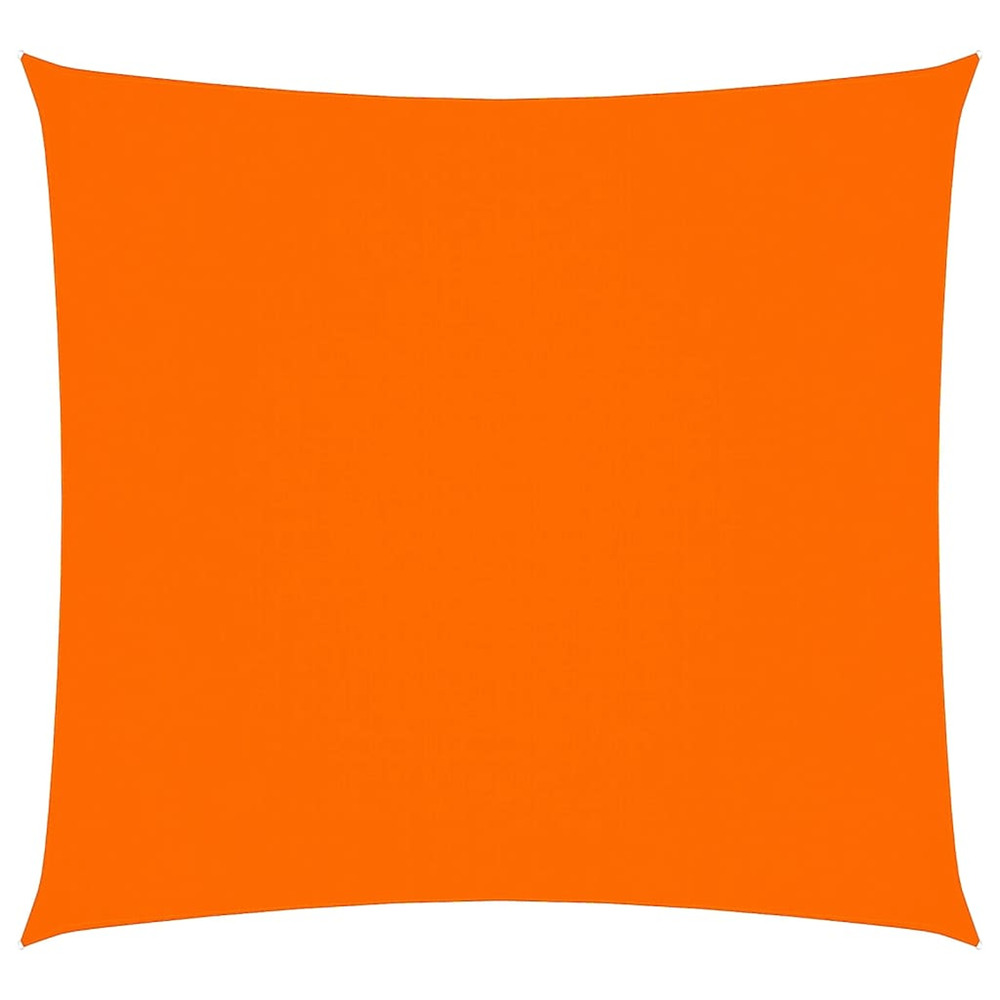 Voile de parasol tissu oxford carré 3,6x3,6 m orange
