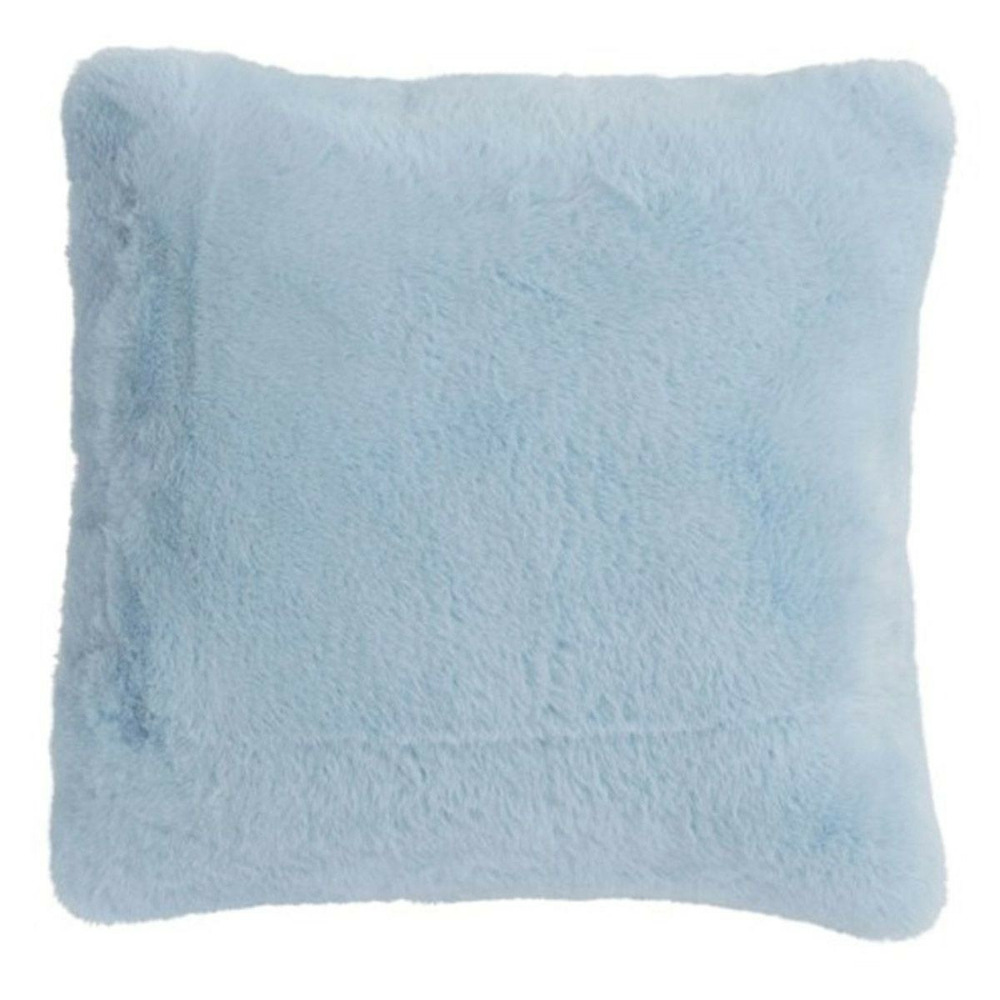 Coussin imitation fourrure 