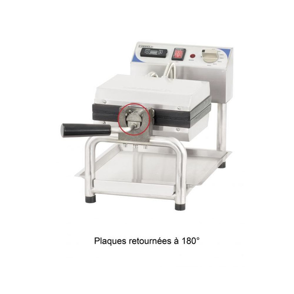 Gaufrier rotatif professionnel simple - casselin