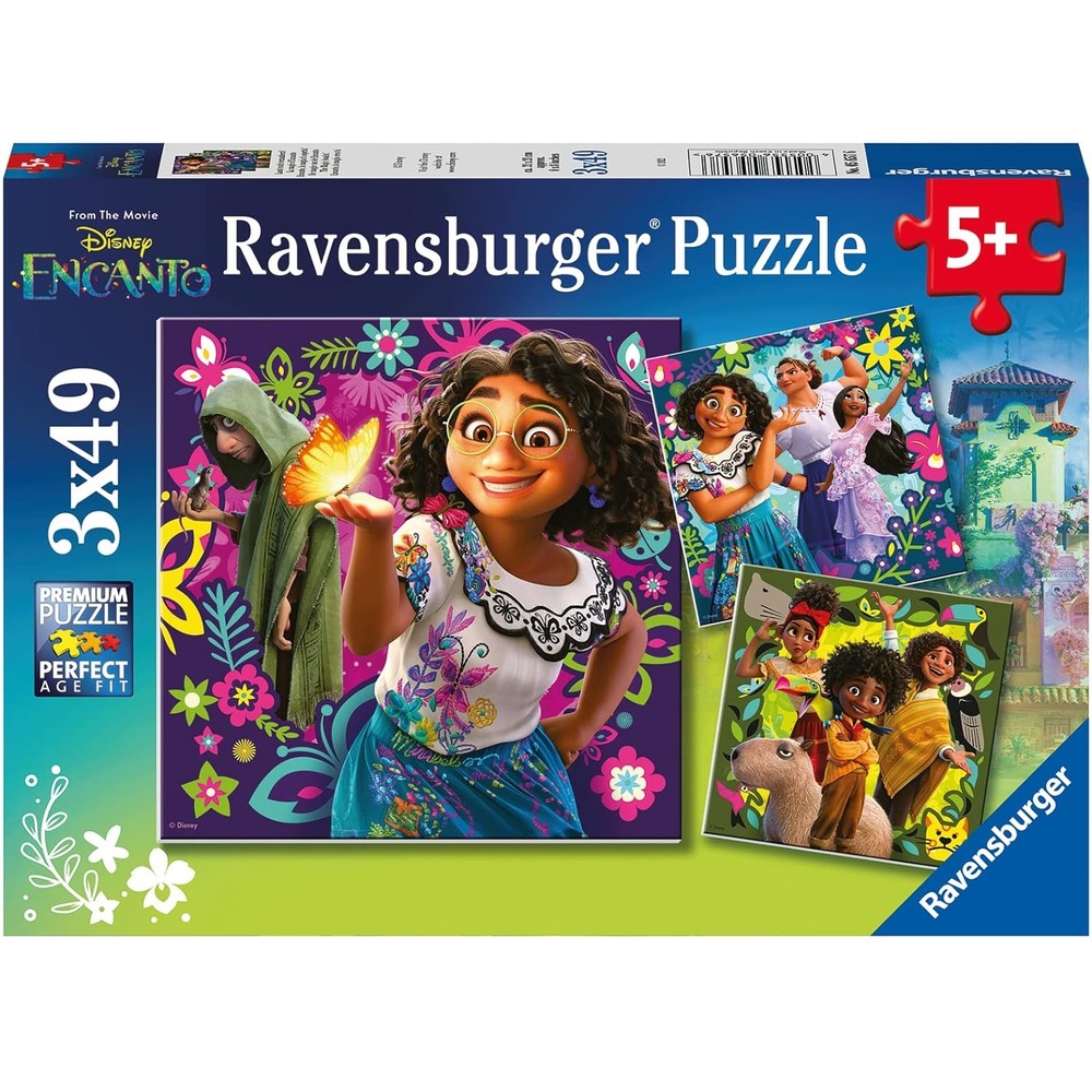 Puzzle disney encanto 3x49 pcs